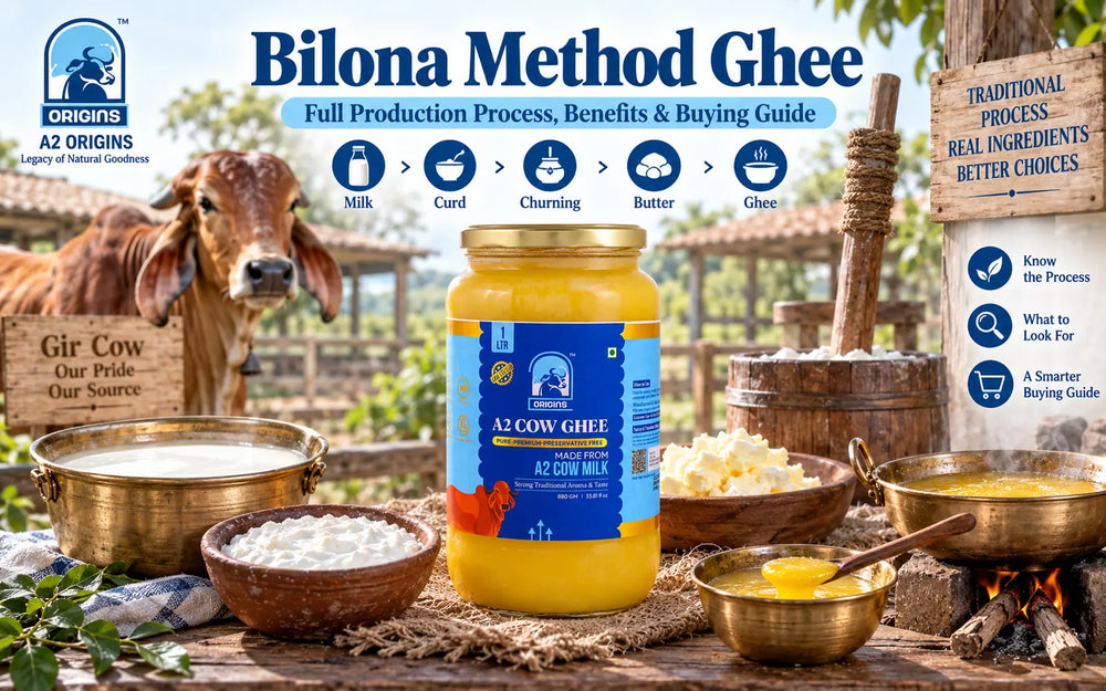 Bilona Method Ghee: Full Production Process,Benefits & Buying Guide