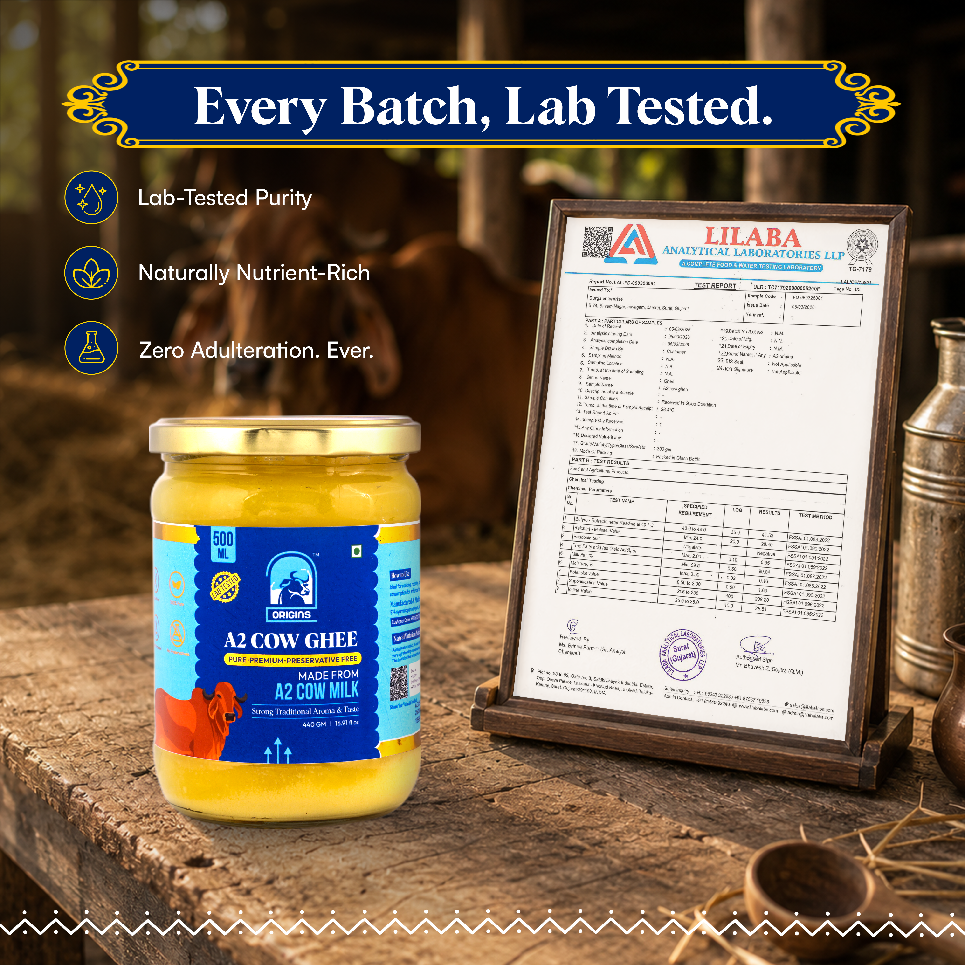500 ML A2 Ghee