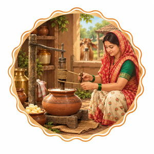 Traditionally Bilona Churned