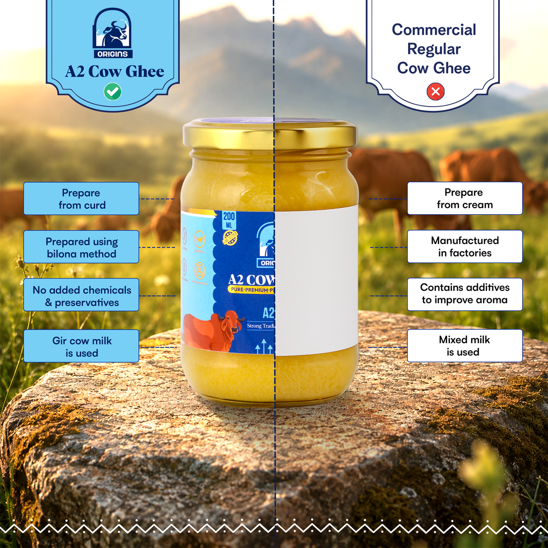 200 ML A2 Ghee