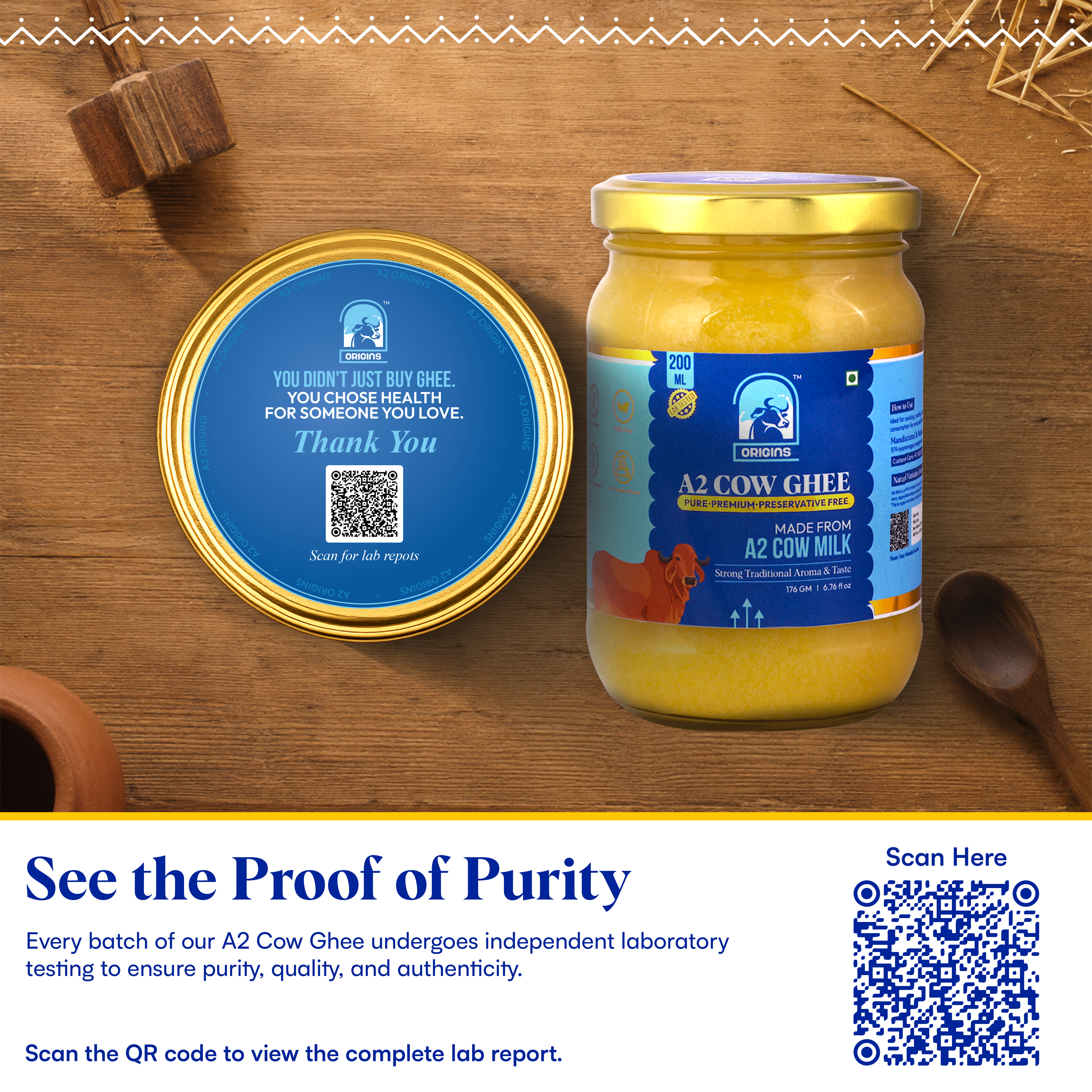 200 ML A2 Ghee