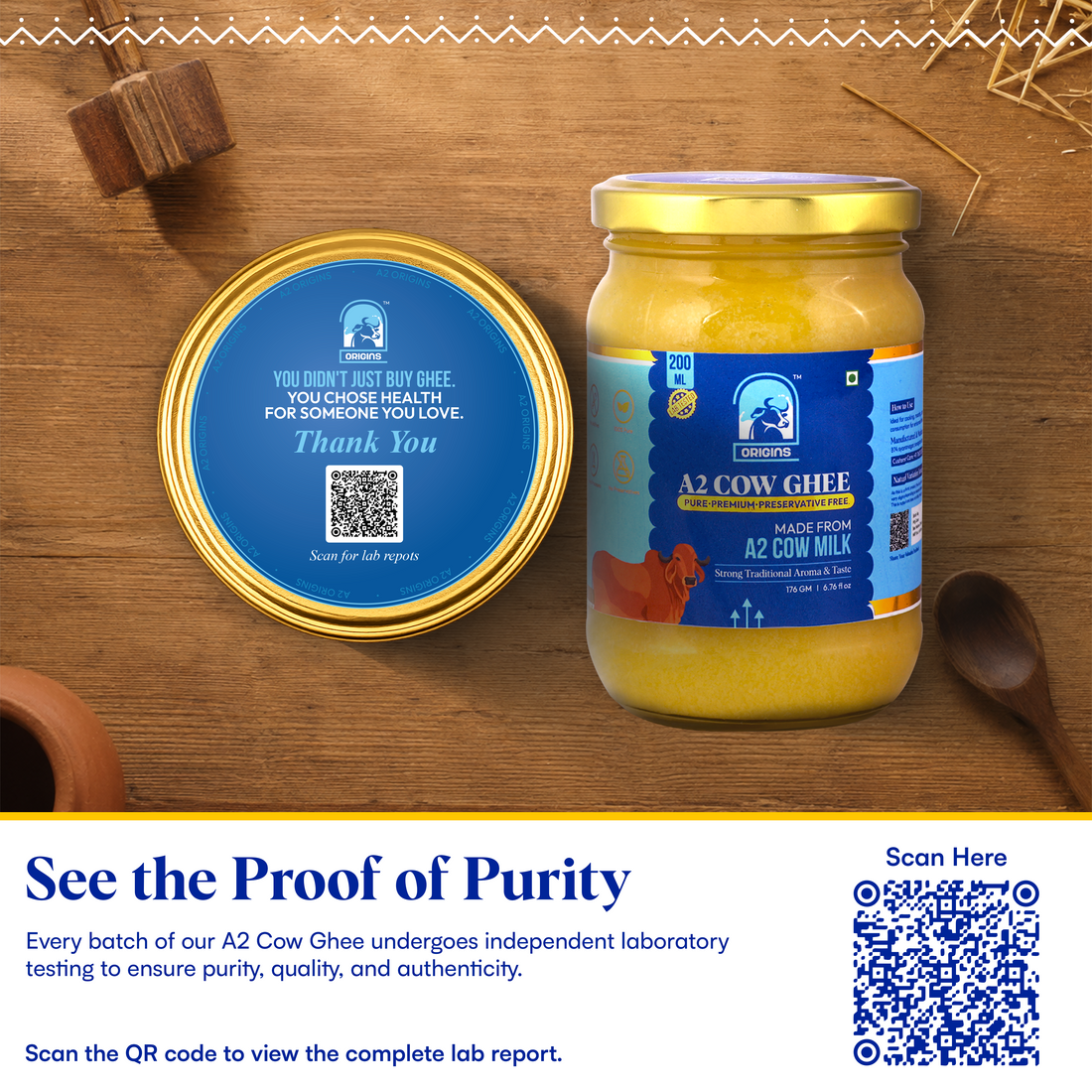 200 ML A2 Ghee