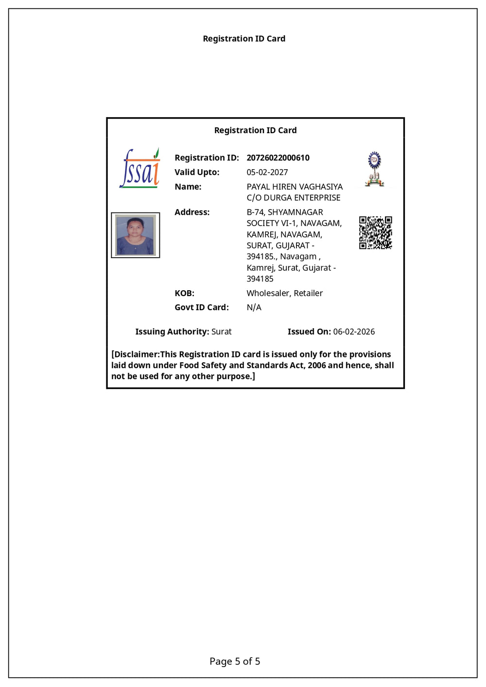 Page 5